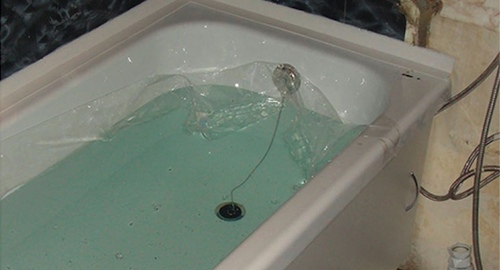 Установкой акрилового вкладыша | Белоярский